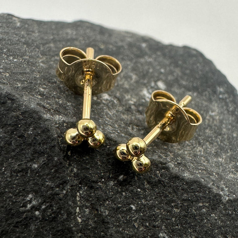 18 k Gelbgold Stecker 3.5 mm