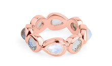 Ring LEILA Blau Topas