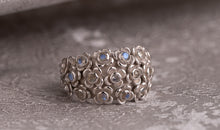 Ring FLOWERS Labradorit 15 mm