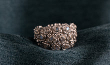 Ring FLOWERS Labradorit 15 mm