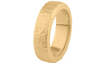 Gelbgold 9 K Ring SIMON  matt gehammert