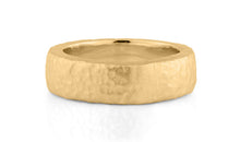 Gelbgold 9 K Ring SIMON  matt gehammert